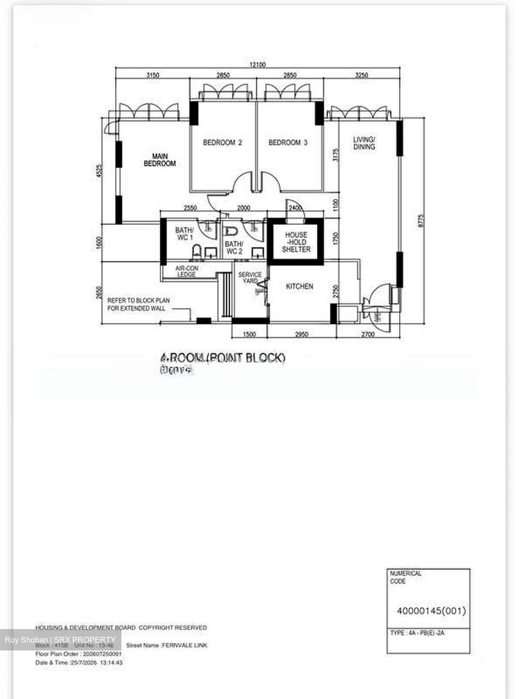 Blk 415B Fernvale Riverbow (Sengkang), HDB 4 Rooms #590303351